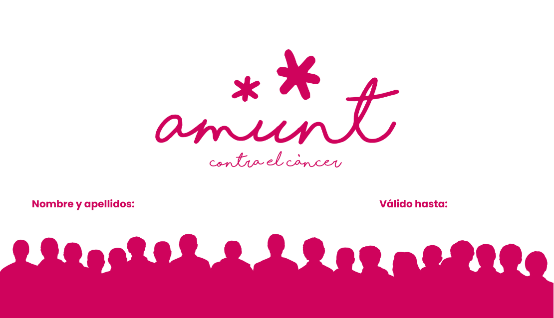 El carnet de Amunt contra el Càncer ya está disponible.